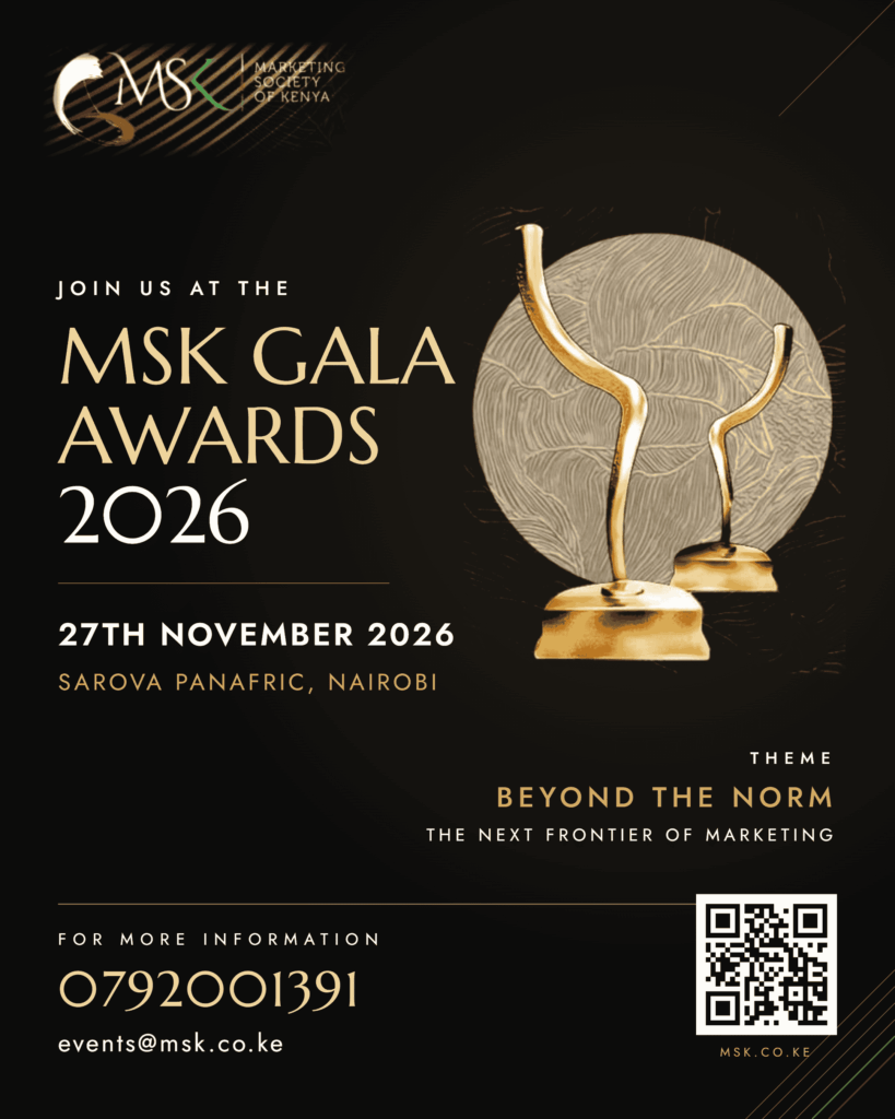 MSK Gala Awards 2026 – 27th November 2026, Sarova Panafric, Nairobi